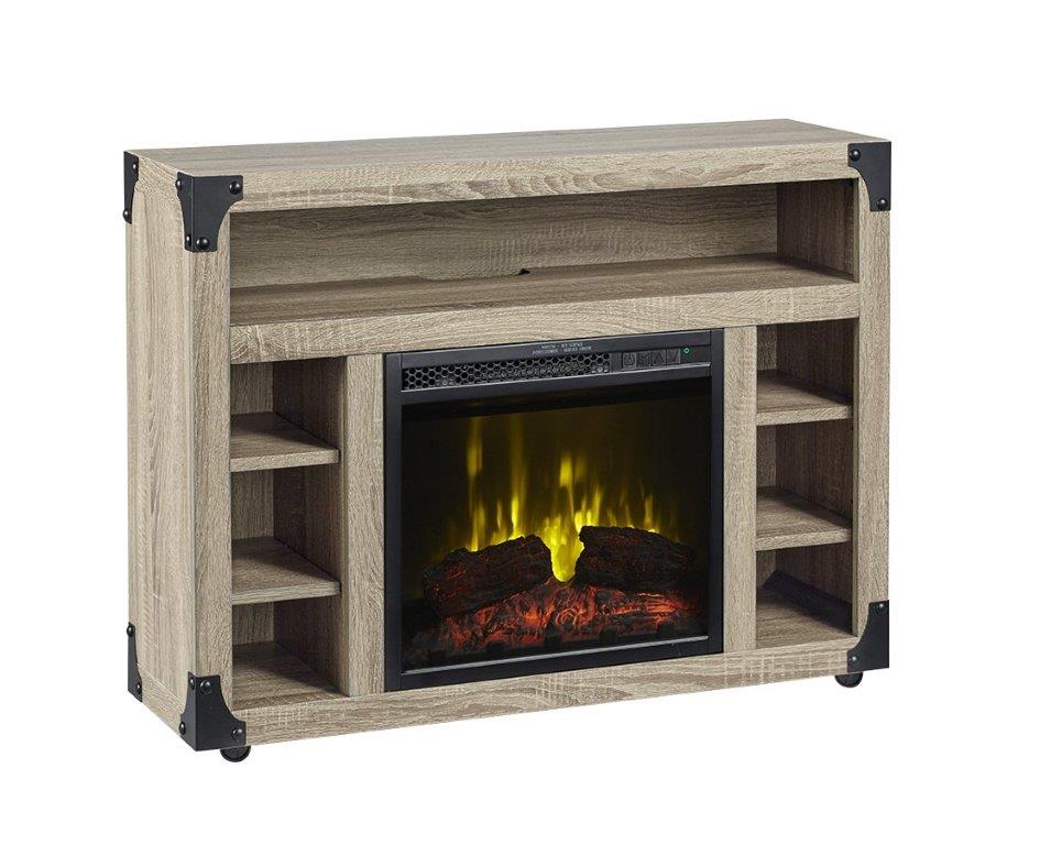 Dimplex Chelsea TV Stand with Electric Fireplace Package