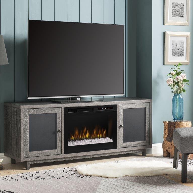 Dimplex Jesse Media Console with Electric Fireplace Package
