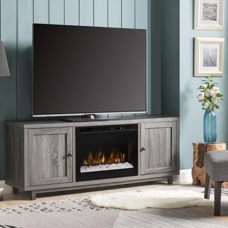 Dimplex Jesse Media Console with Electric Fireplace Package