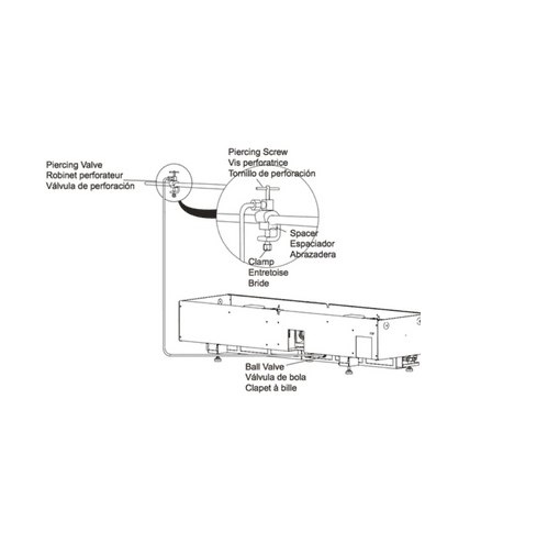 Dimplex Opti-Myst Pro Plumbing Kit