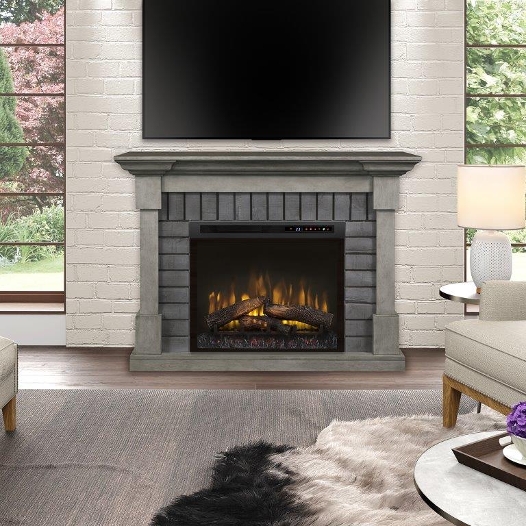 Dimplex Royce Mantel with Electric Fireplace Package
