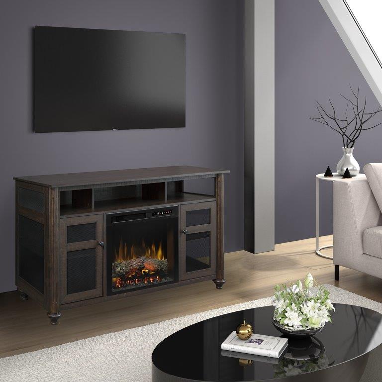 Dimplex Xavier Media Console with Electric Fireplace Package