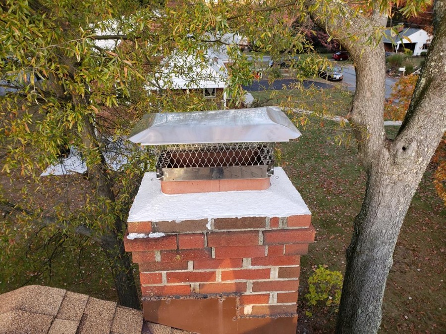Draft King 9 in. x 18 in. Stainless Steel Single Flue Chimney Cover