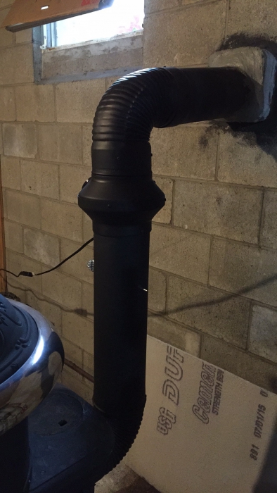 6" Draw Collar for Wood Stove