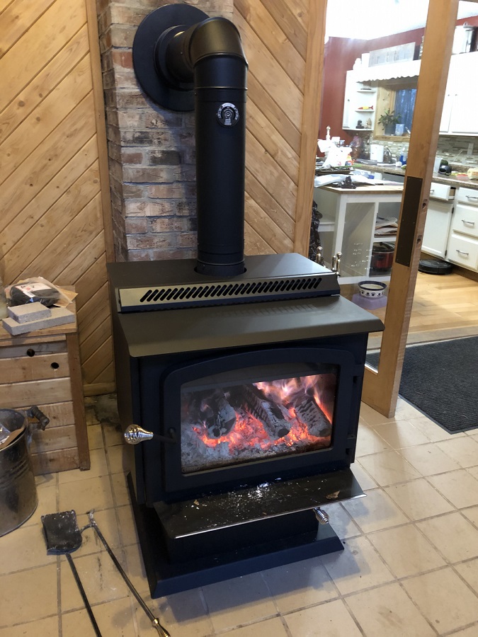 Drolet HT-3000 Extra Large Wood Burning Stove
