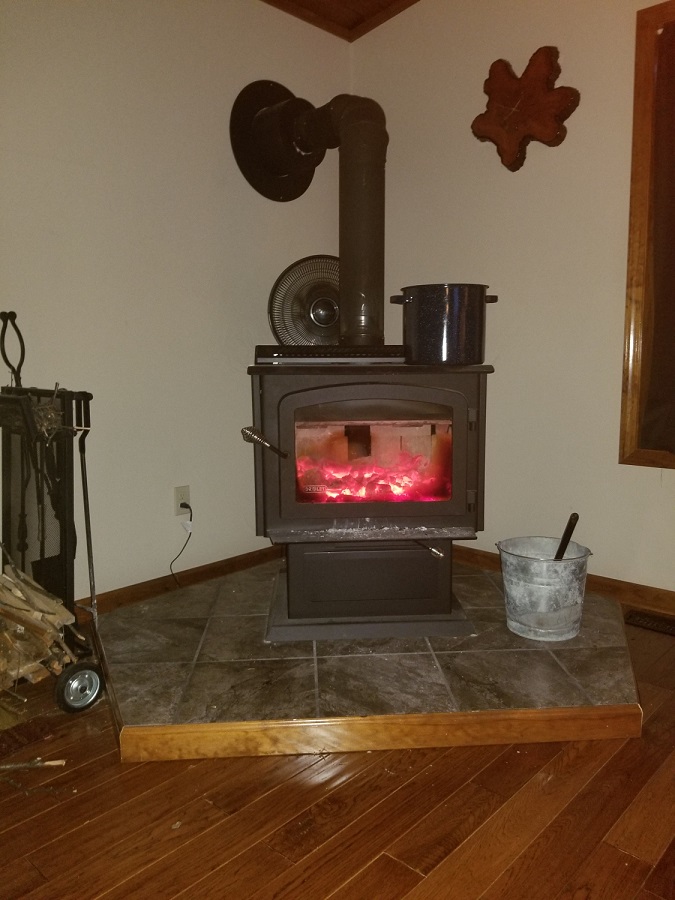 Drolet HT-3000 Extra Large Wood Burning Stove