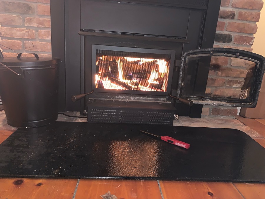 Drolet Rigid Fire Screen for Wood Stove and Inserts