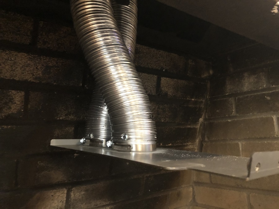 DuraVent DirectVent Pro 4x6 Co-linear Masonry Chimney Conversion Kit - 35 ft. Run