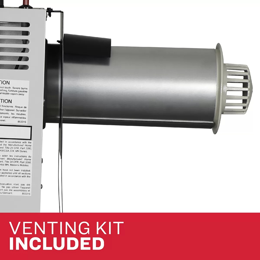 US Stove 33 Inch Ashley Direct Vent Gas Wall Heater