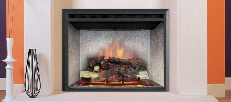 Dynasty Fireplaces Presto 2 Series 32 Inch Vent Free Electric Fireplace Insert