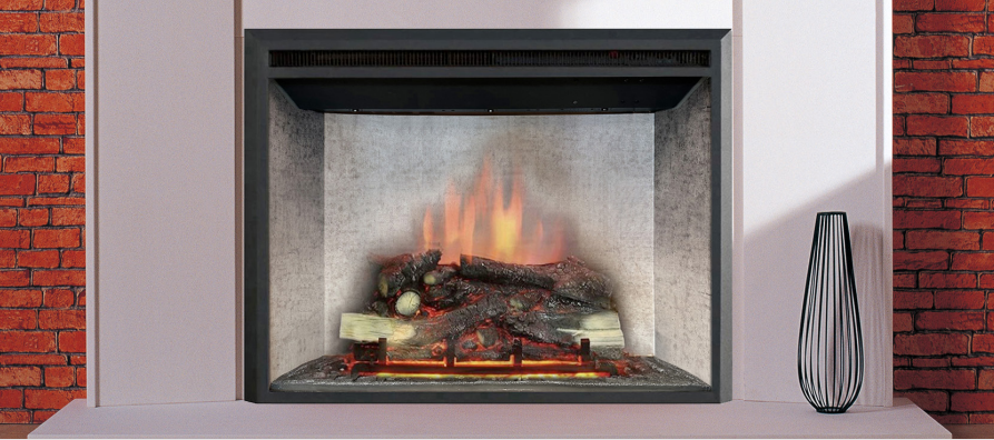 Dynasty Fireplaces Presto 2 Series 35 Inch Vent Free Electric Fireplace Insert