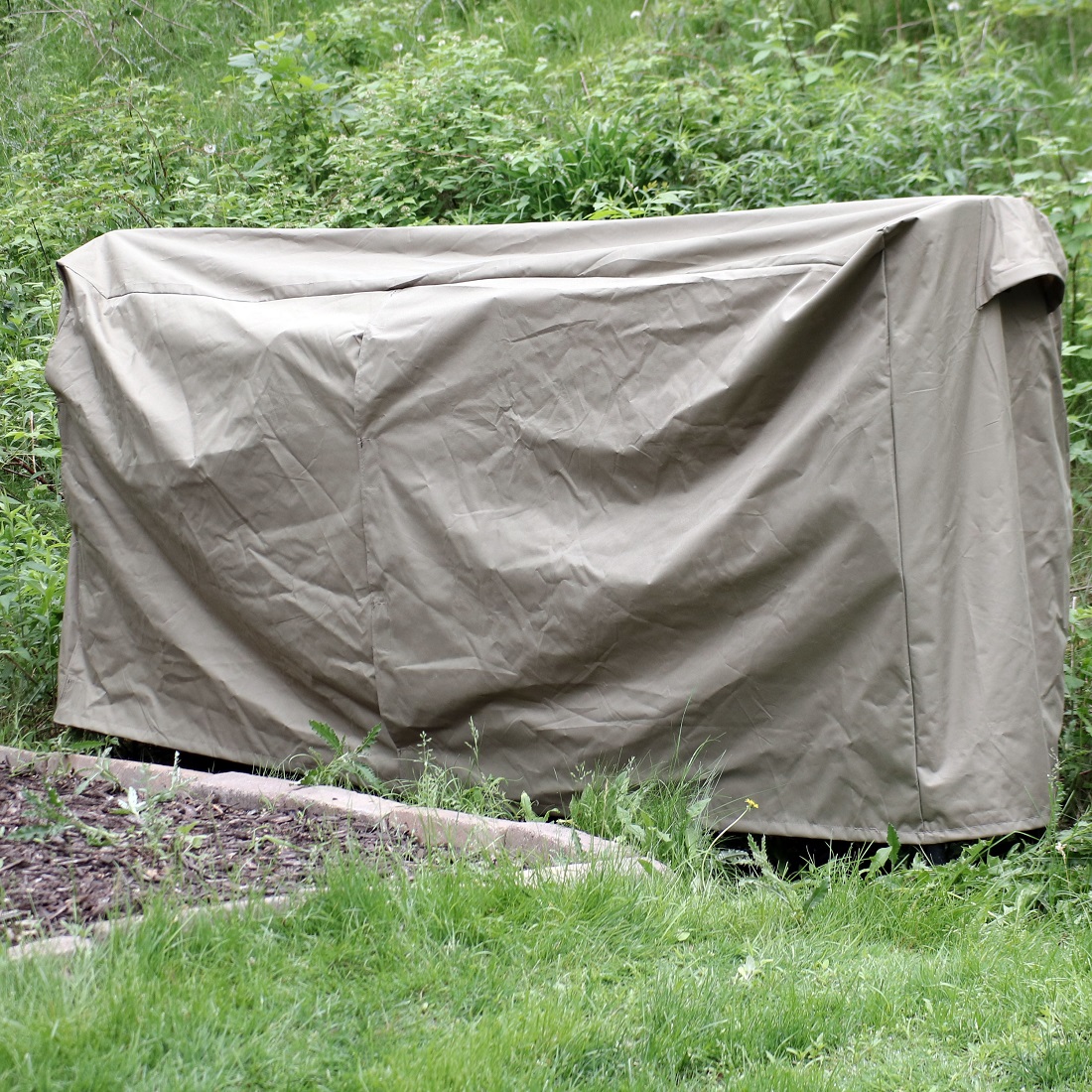 SunnyDaze 8 Foot Weather-Resistant Polyester Firewood Log Rack Cover