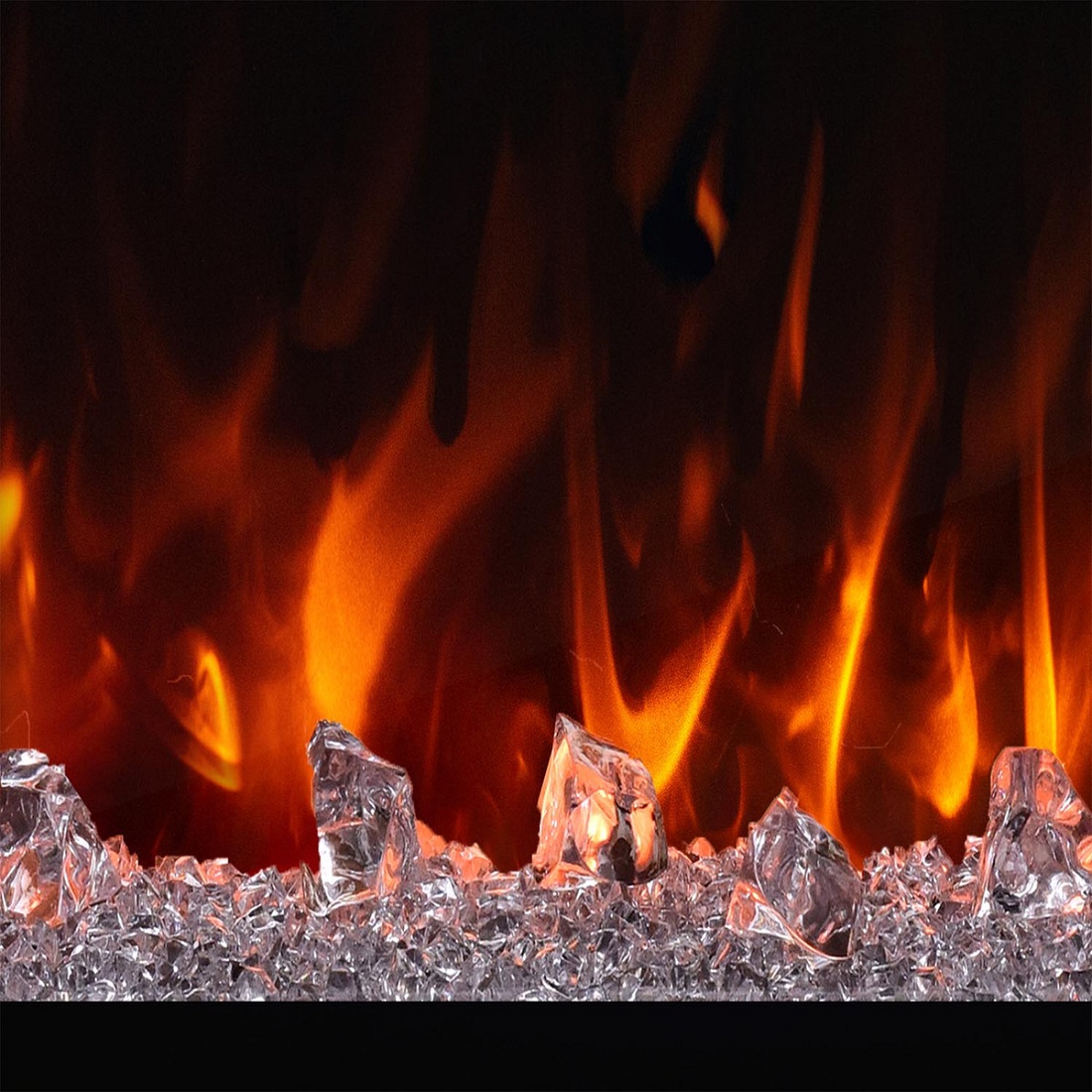 JR Home 36 Inch ActiveFlame Pro Series Electric Fireplace Insert