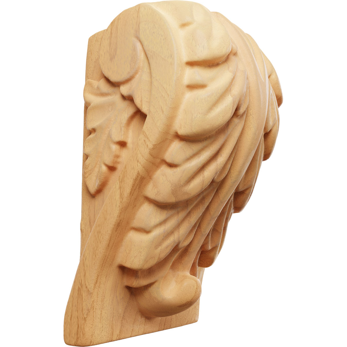 Ekena Millwork 1 3/4 Inch Mini Acanthus Leaf Block Corbel