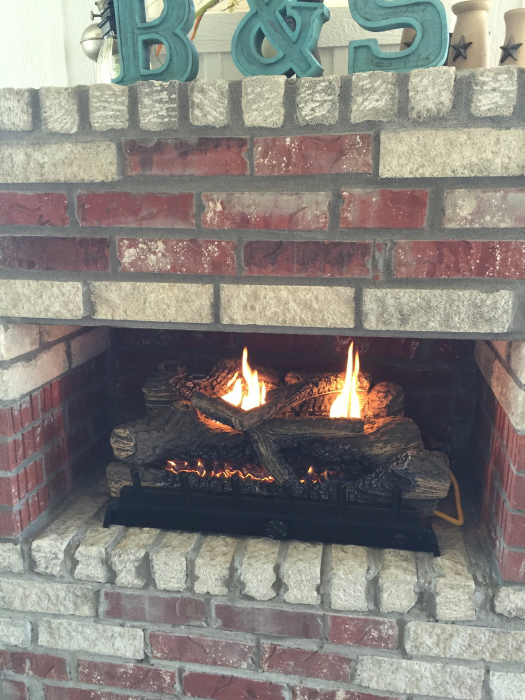 Empire 30" Flint Hill Ceramic Fiber Ventless Propane Gas Log Set and Manual Contour Burner