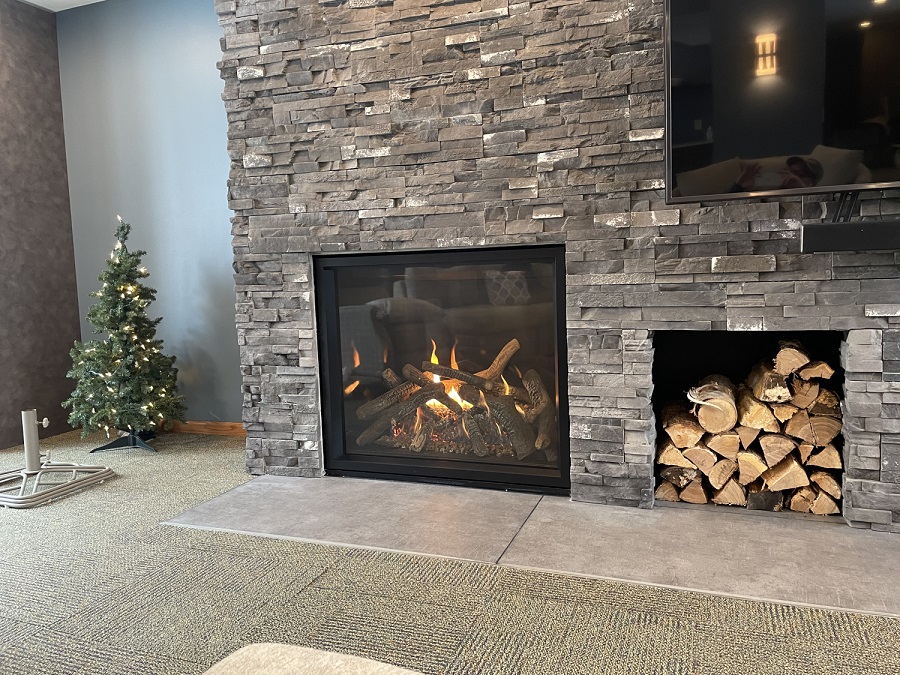 Empire 40" Rushmore Clean Face Direct Vent Gas Fireplace