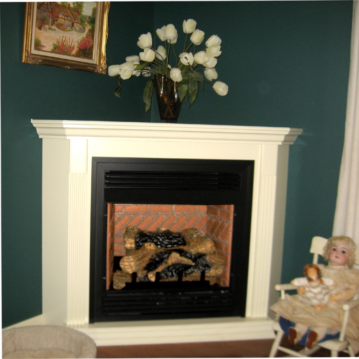 Empire Banded Brick Ceramic Liner - For 26 Inch Vail Fireplaces