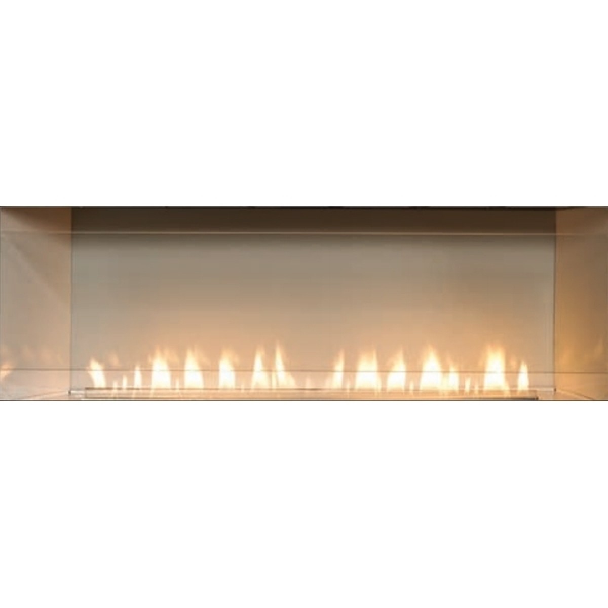 Empire Black Porcelain Liner and Burner Cover for 48" Linear Boulevard Model