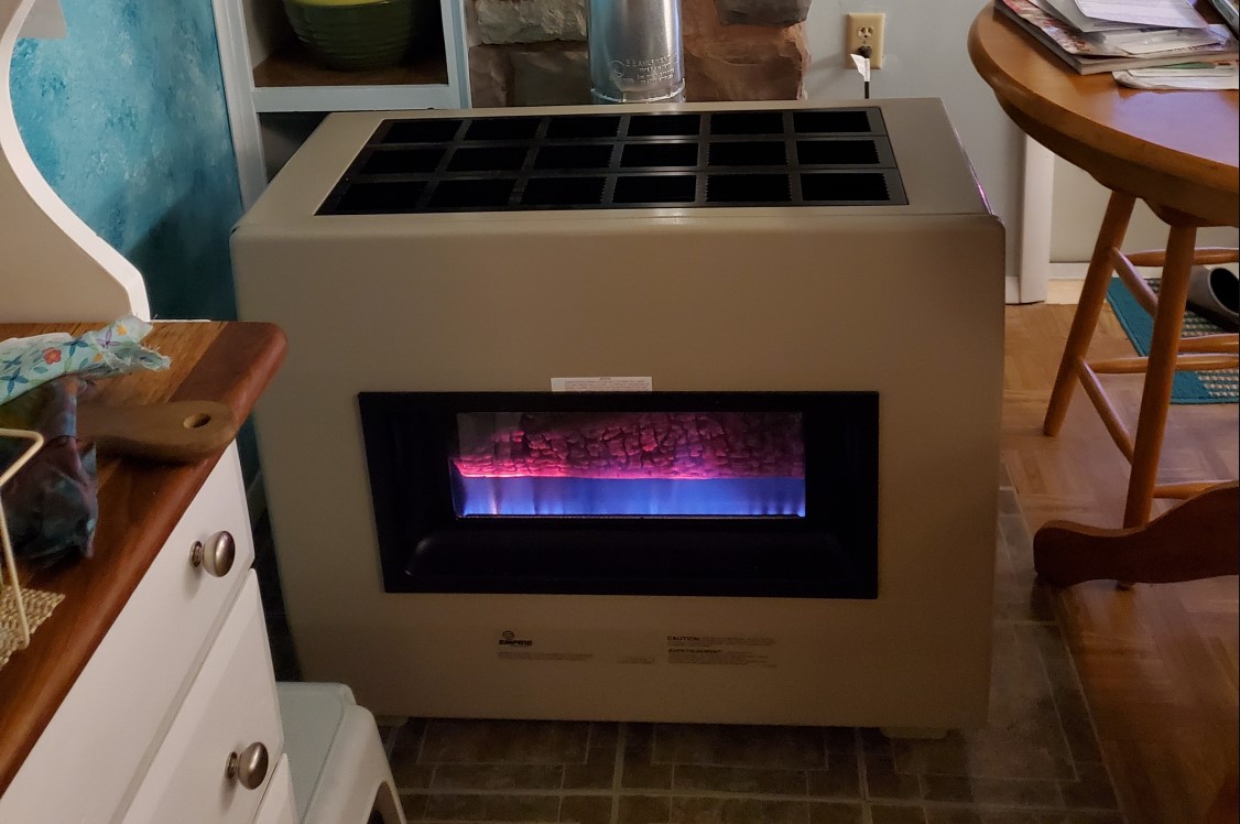 Empire RH50B Visual Flame Gas Room Heater - Natural Gas - RH-50BNAT