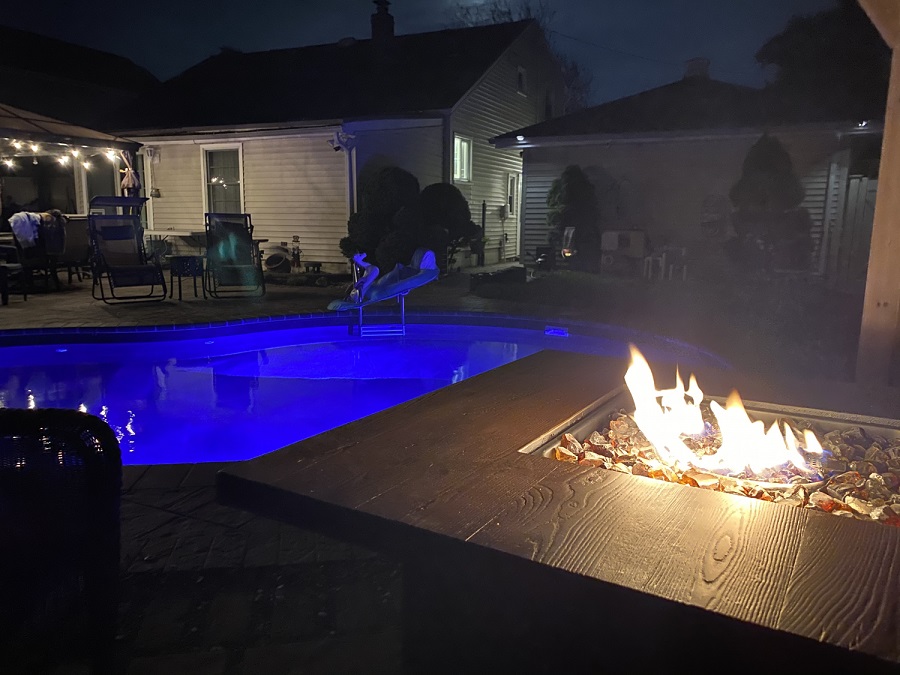 Endless Summer Donovan Propane Fire Pit with DualHeat Technology