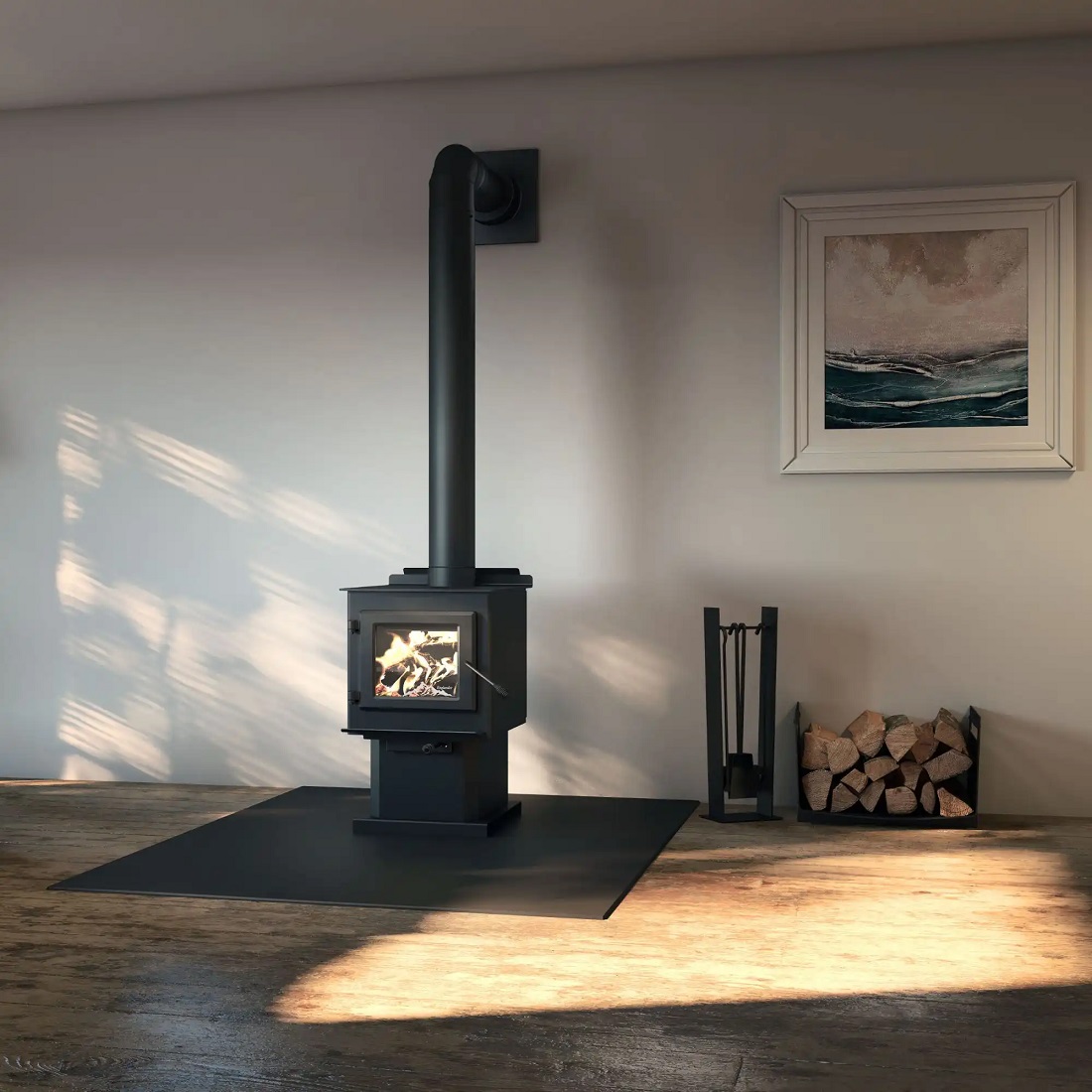 England Stove Works Blue Ridge 100 Small Wood Burning Stove