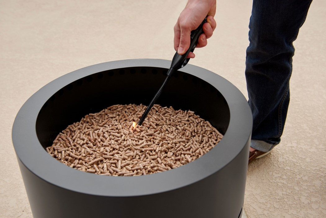 Flame Genie 19 Inch Inferno Portable Wood Pellet Fire Pit