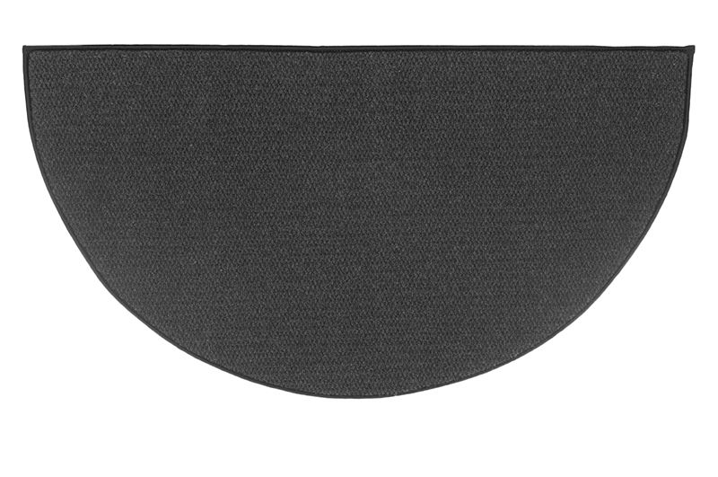 Goods of the Woods 72 x 36 Inch Wool Half Round Hearth Rug