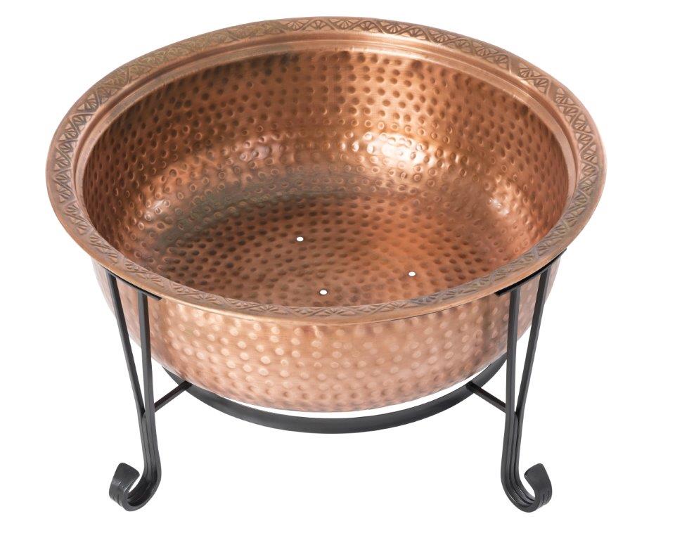 Fire Sense 26 1/2" Palermo Round Wood Burning Fire Pit
