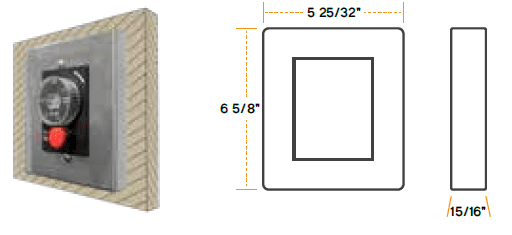 Firegear Emergency Stop Surface Mount Enclosure