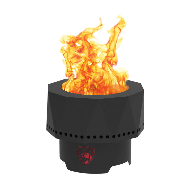 Blue Sky NHL Florida Panthers Smokeless Steel Portable Wood Burning Fire Pit