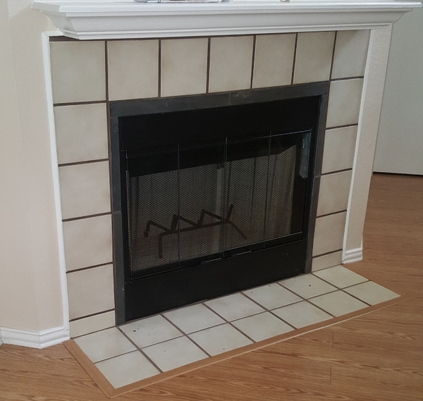 Superior/IHP BDB 36 Inch Bi-Fold Tempered Glass Fireplace Doors - Black