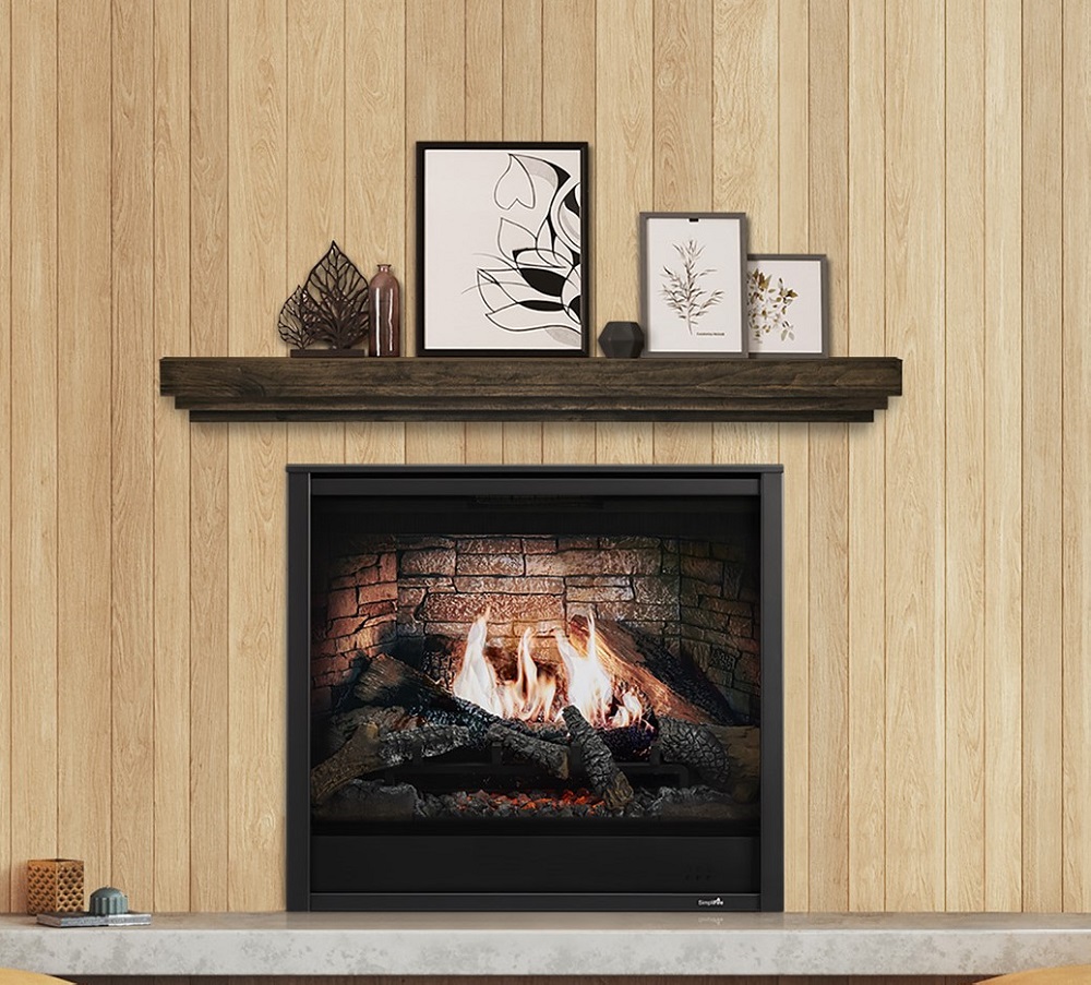 Simplifire 36 Inch Inception Traditional Electric Fireplace