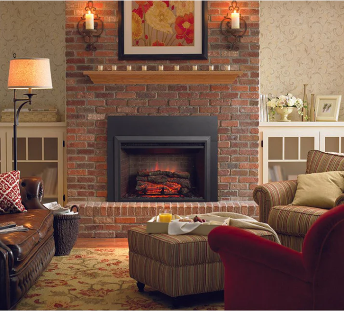 Simplifire 31 Inch Electric Fireplace Insert