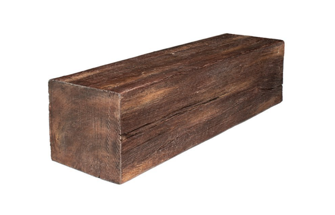 Lexington Hearth 2 Feet Extension for Grist Mill Beam Non-Combustible Mantel Shelves