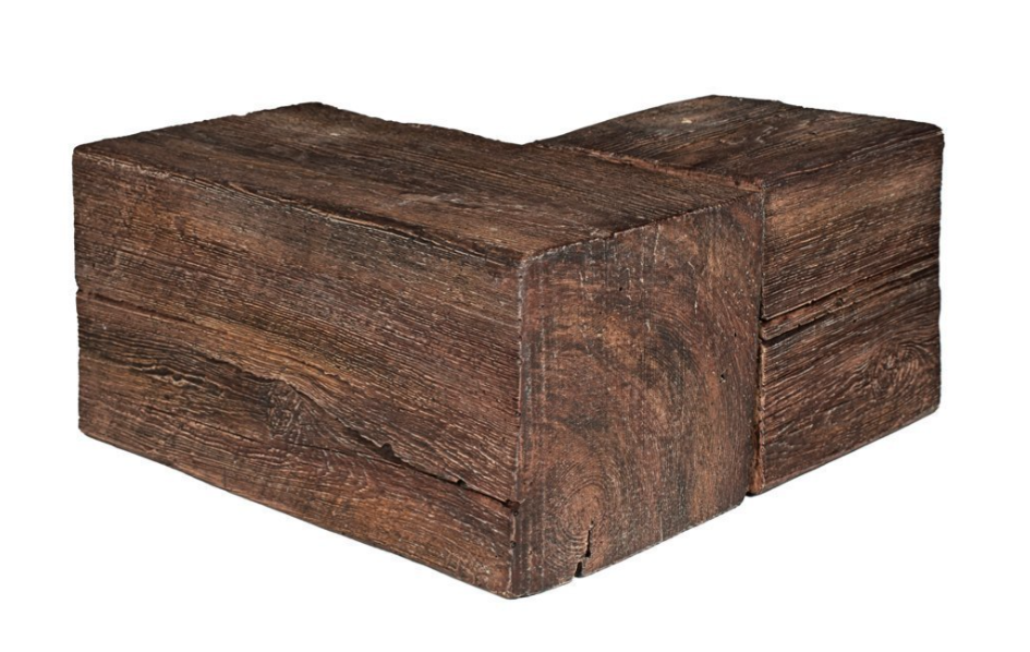 Lexington Hearth Corner Mantel for Grist Mill Non-Combustible Mantel Shelves