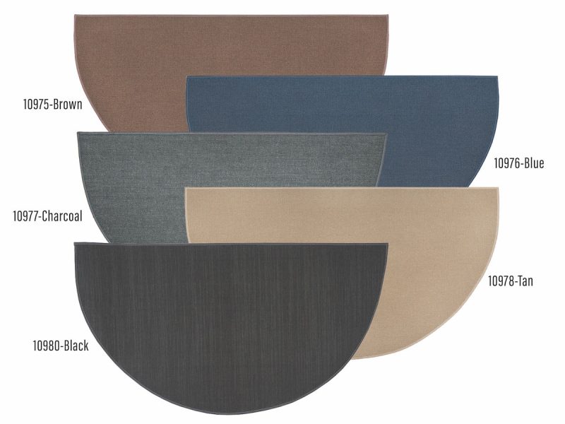 Goods of the Woods 60 Inch Guardian Half Round Hearth Rug