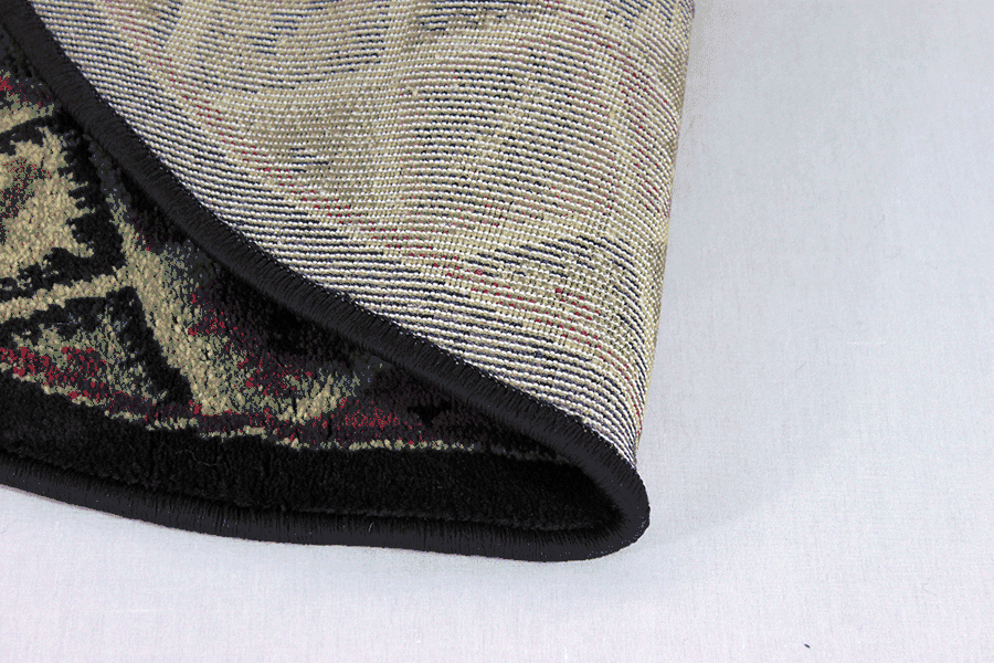 Goods of the Woods Southwest Pattern Half Round Olefin Hearth Rug