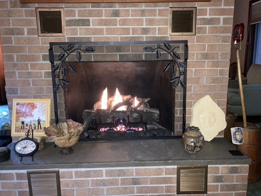 Grand Canyon 30 Inch Weathered Oak Vent Free Propane Gas Log Set and Burner - Electronic Ignition