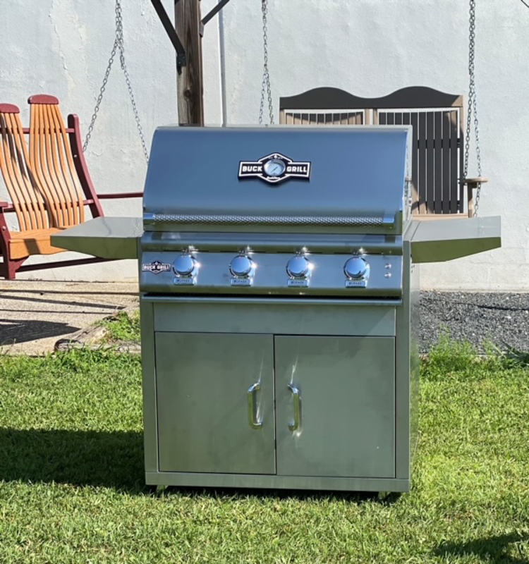 Buck Stove 32 Inch Stainless Steel Gas Grill Head