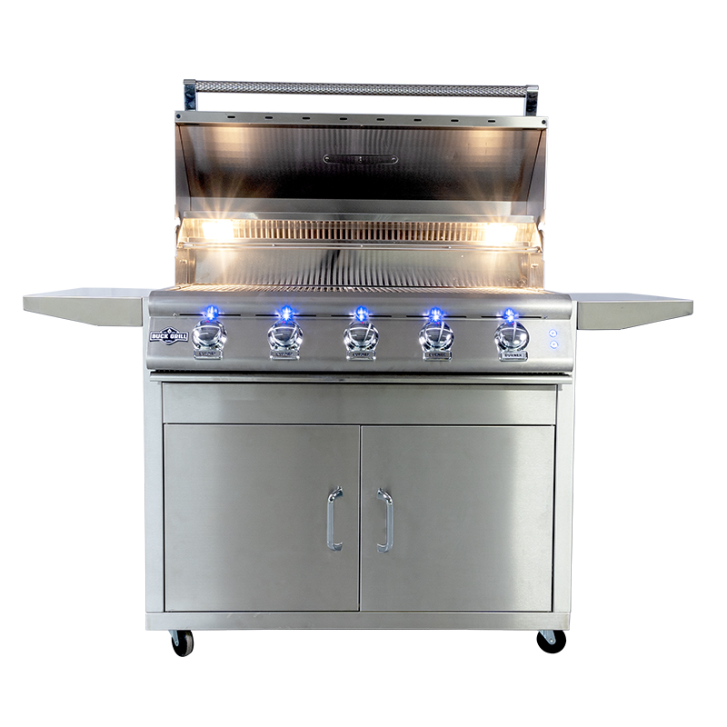 Buck Stove 40 Inch Stainless Steel Gas Grill Head