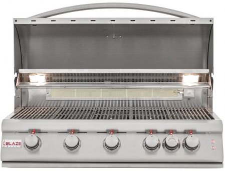 Blaze Grills 10 Foot High Noon Outdoor Kitchen Island with 40 Inch LTE+ Grill