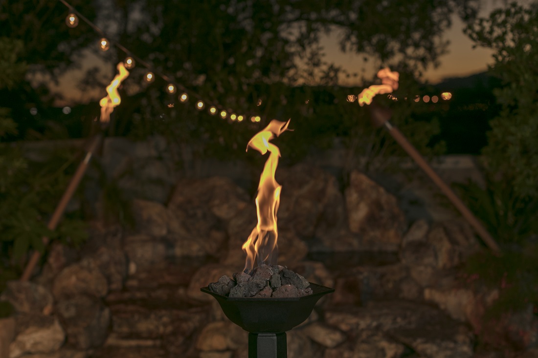 Fire By Design Gulf Automated Gas Tiki Torch Head