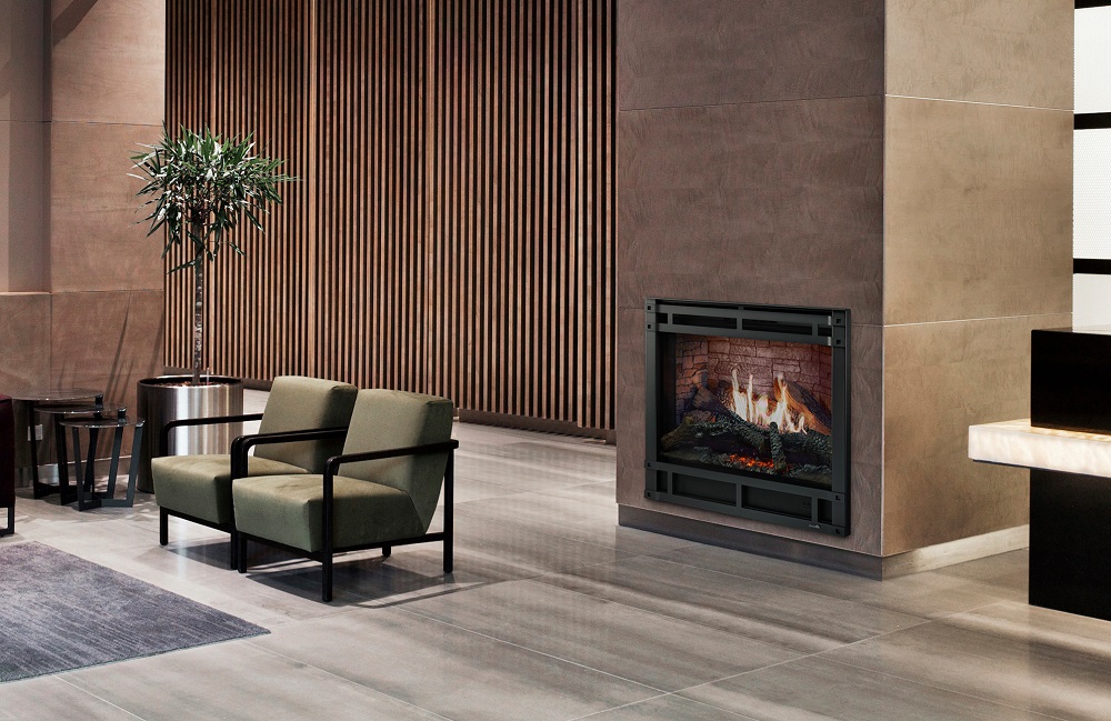 Simplifire 36 Inch Inception Traditional Electric Fireplace
