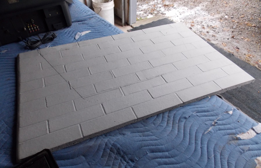 Hargrove 40 Inch Replacement Fireplace Refractory Panel - Double Pack