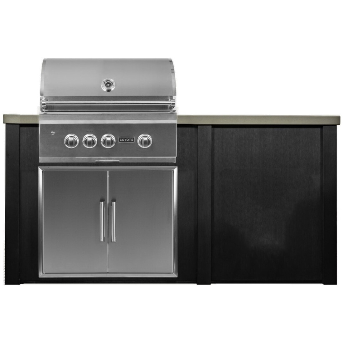 Haven Outdoor 6 Foot Coyote Outdoor Kitchen Island