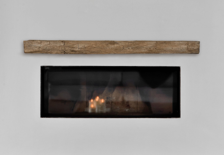Lexington Hearth Hayloft Beam Mantel Shelf