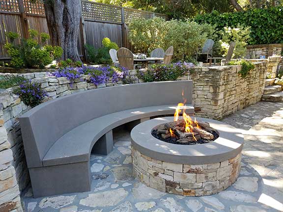 Hearth Products Controls 19" Fire Pit Insert with 12" Penta Burner - Small Tank Applications - Match Lit