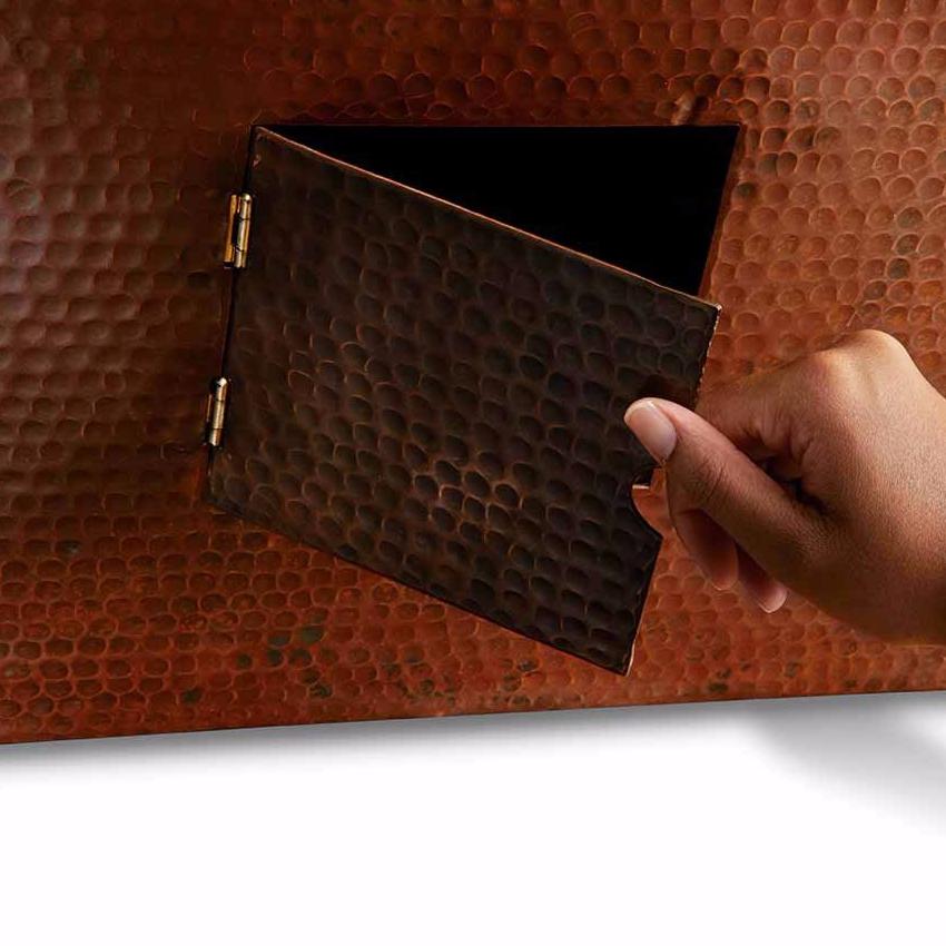 Hearth Products Controls 36 Inch Square Sierra Fire Bowl - Electronic Ignition - 120VAC