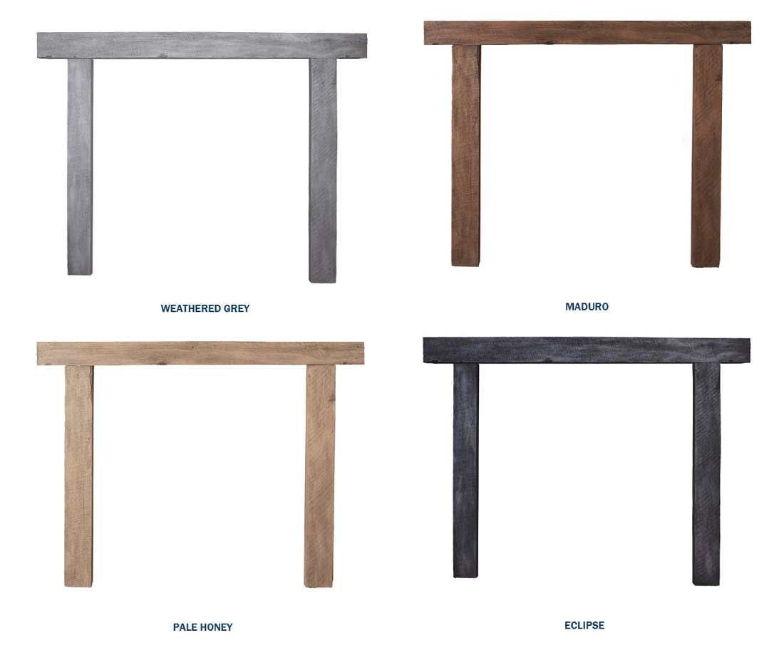 Lexington Hearth Hitching Post 3-Piece Fireplace Mantel Surround