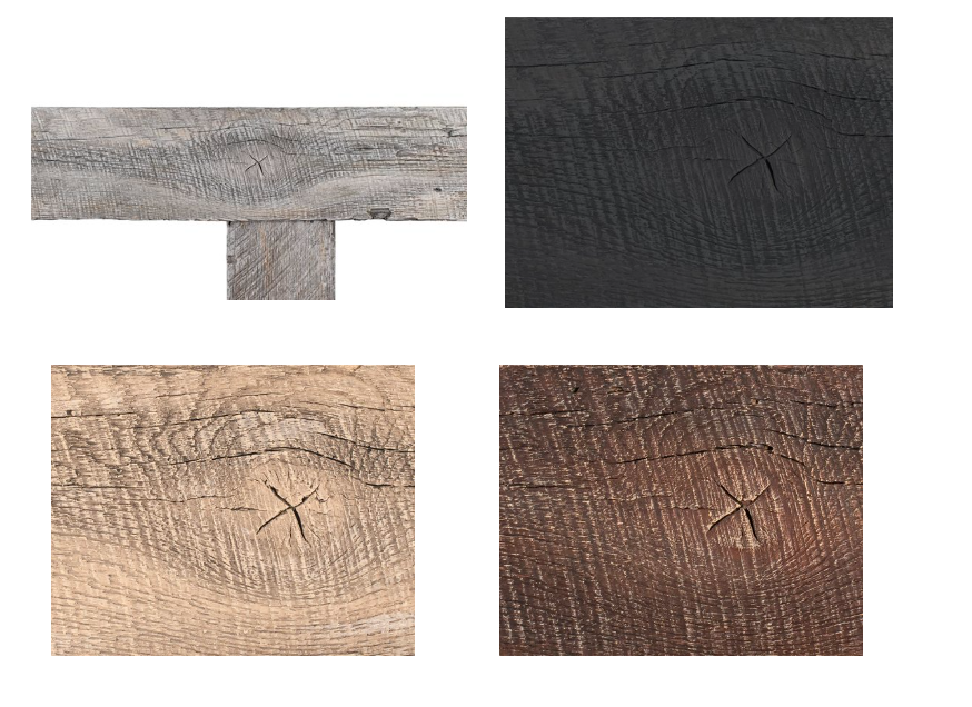 Lexington Hearth Hitching Post 3-Piece Fireplace Mantel Surround